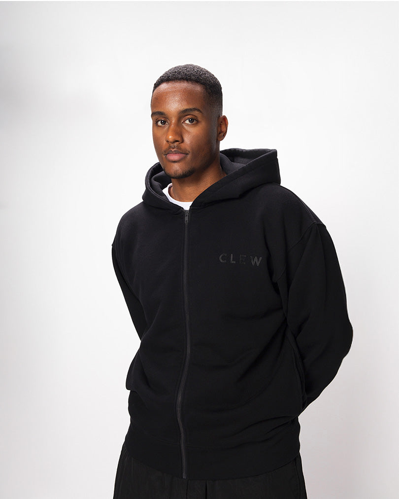 CLEW Full-Zip Black